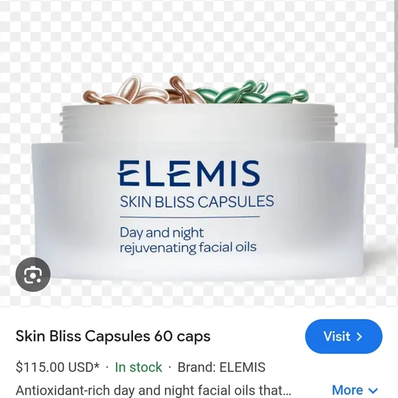 Elemis Blue and White Radiance Serum